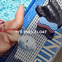 TYR pull float side profile highlighting 6-inch EVA foam thickness and support
