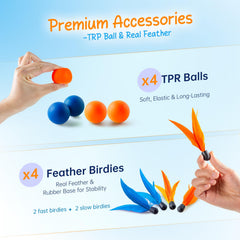 U&C Planet TPR balls grouped to show soft, impact-resistant playability
