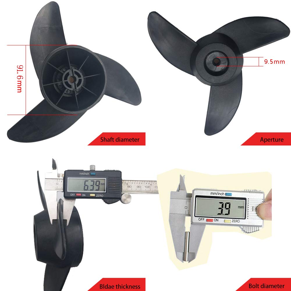 U-BCOO prop beside a ruler showing dimensions for easy size confirmation benefit