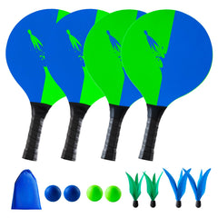 U&C Planet front packaging showing complete paddle set and bag for easy transport