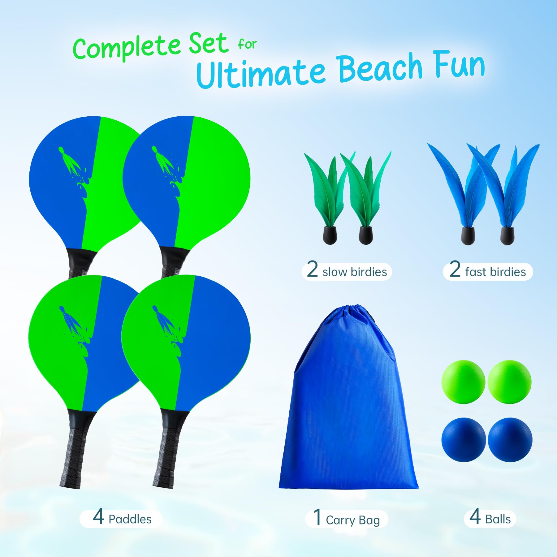 U&C Planet paddle next to hand showing size and lightweight, easy-to-hold design