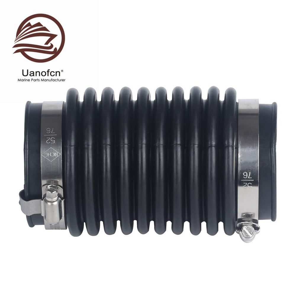 UANOFCN bellow installed on Mercruiser sterndrive demonstrating secure seal