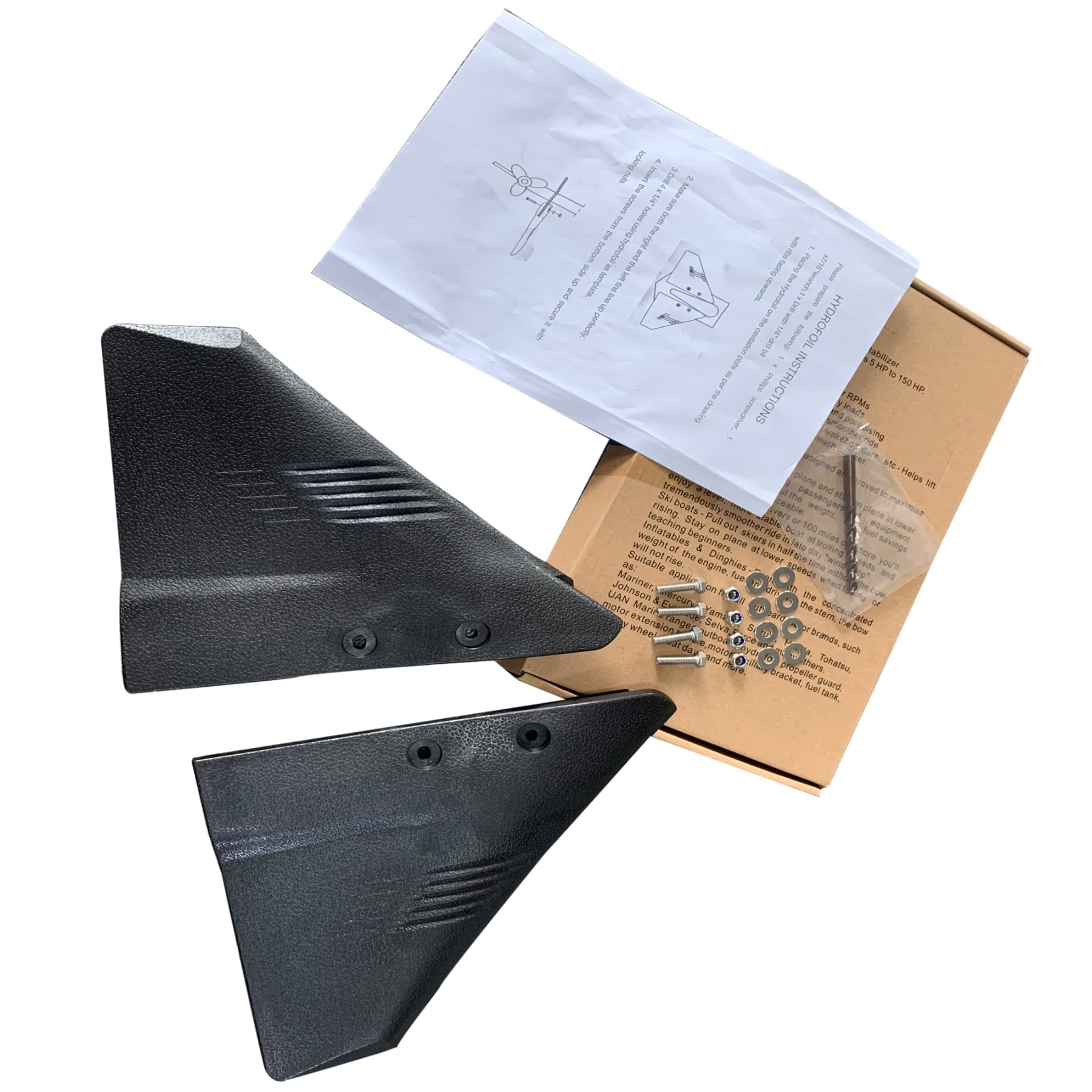 UANOFCN hydrofoil close-up showing material finish for durability