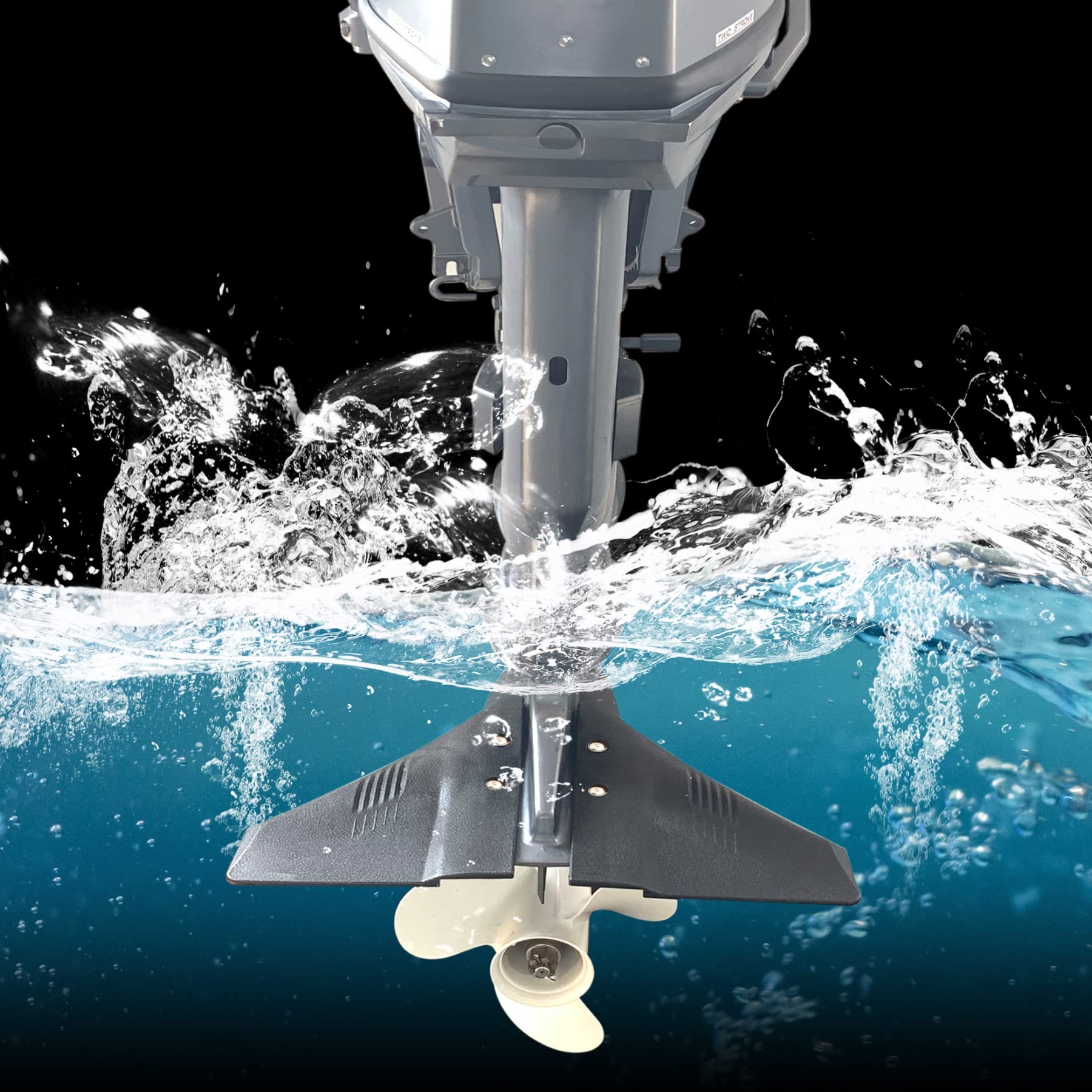 UANOFCN hydrofoil package contents include screws, nuts, and drill bit