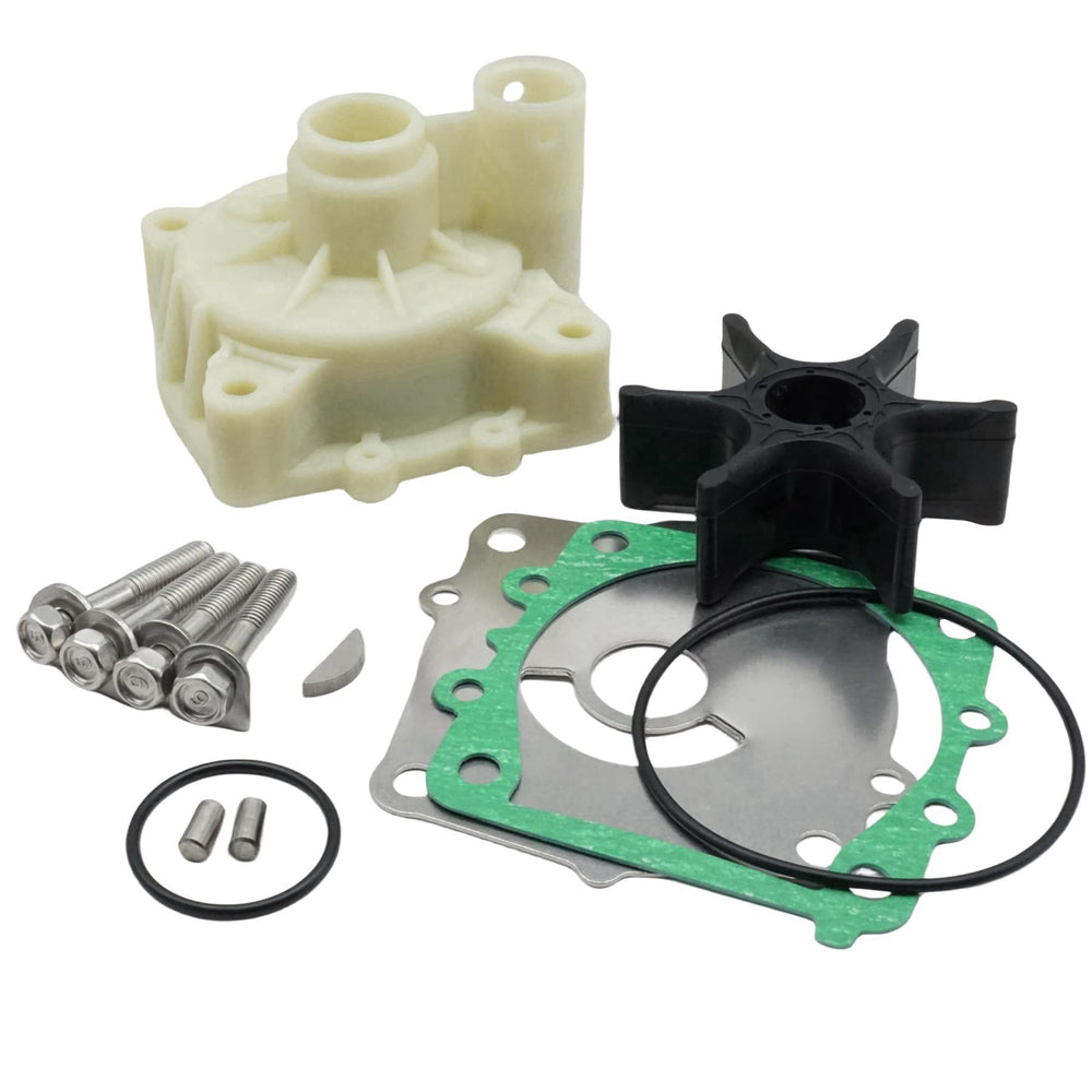 UANOFCN water pump housing and base plate displayed for correct alignment benefit