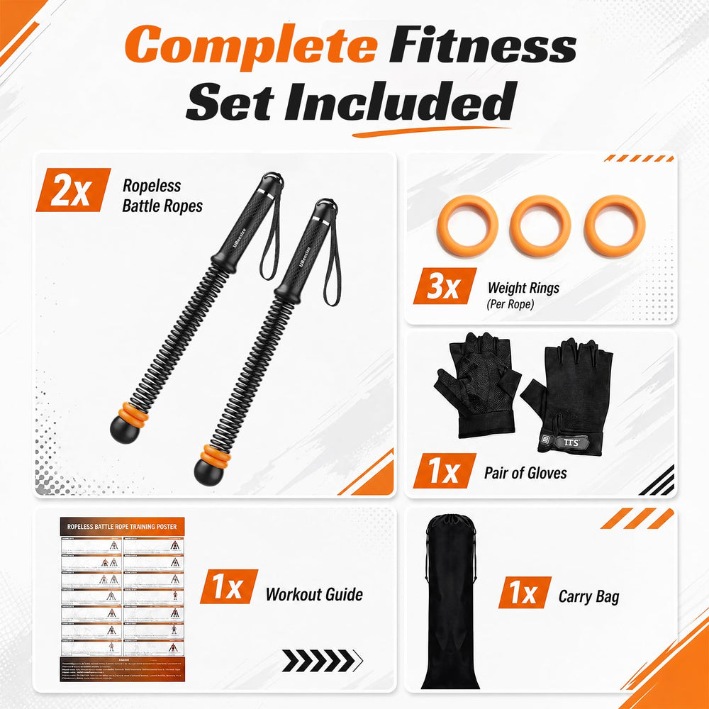 UBeesize training guide with accessories laid out showing easy startup and workout guidance benefit