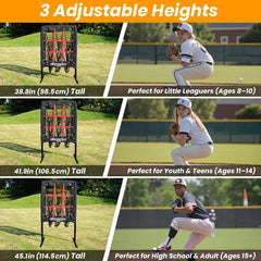 UbiCoSptJoy side angle displaying angled legs and stakes for superior stability benefit