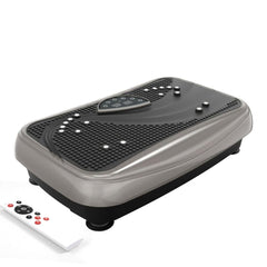 UCIN curved vibration plate front view showing stable platform and capacity benefit