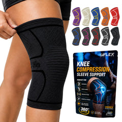 UFlex Athletics front view of sleeve showing slim support and comfortable fit