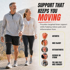 UFlex Athletics side profile on leg demonstrating flexible movement benefit