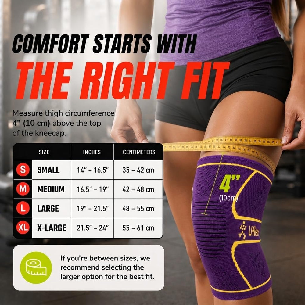 UFlex Athletics low-profile sleeve worn discreetly under pants