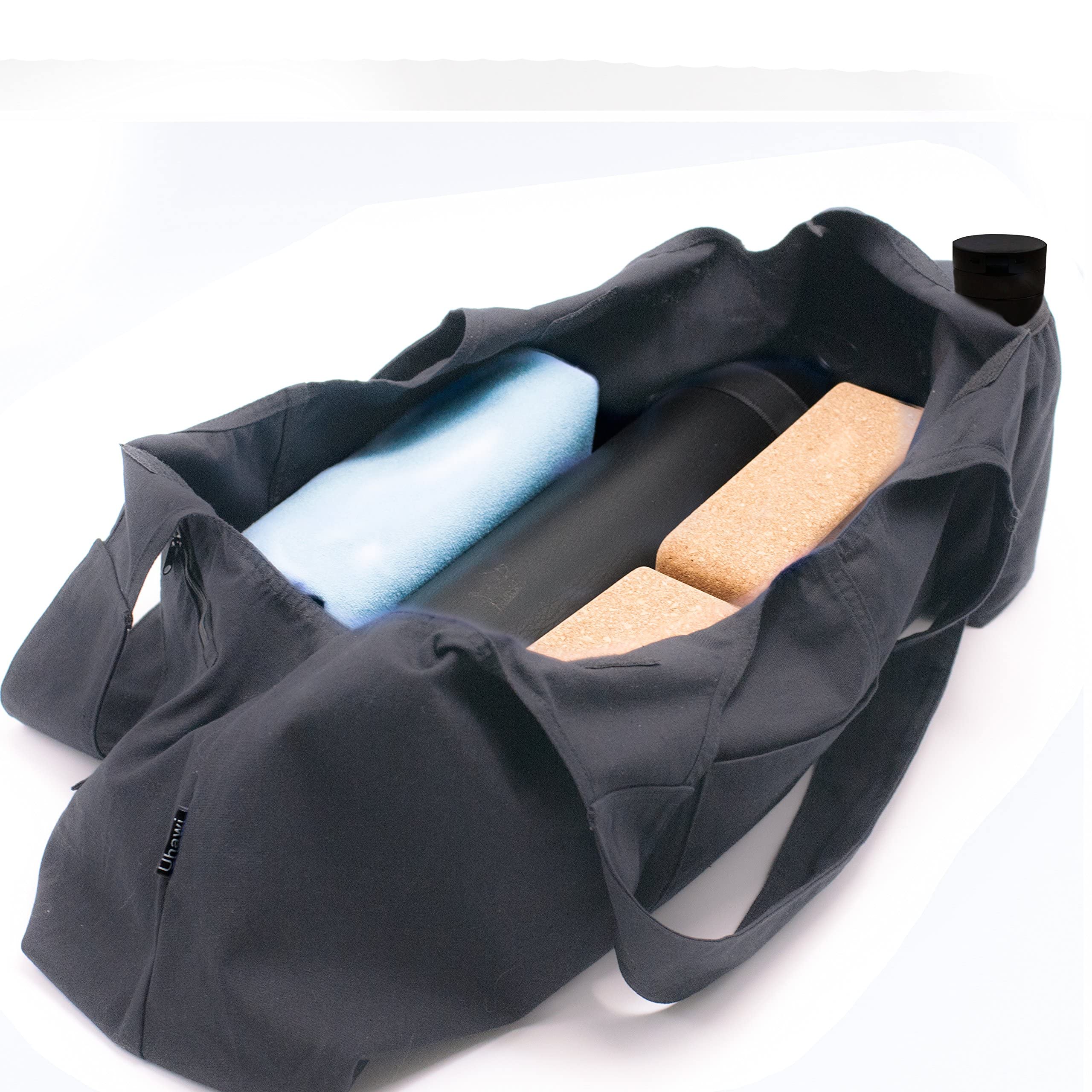 Uhawi back zipper pockets close-up keeping valuables safe and organized