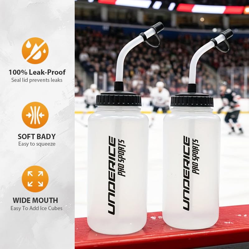 UICE team bench lifestyle shot, keeps whole squad hydrated between plays