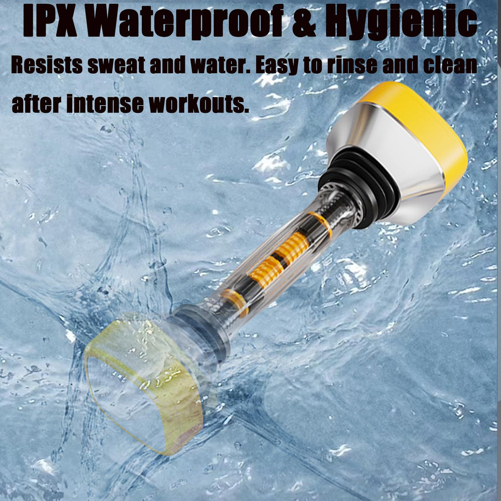 UiDDrout waterproof finish detail that makes cleaning after workouts easy