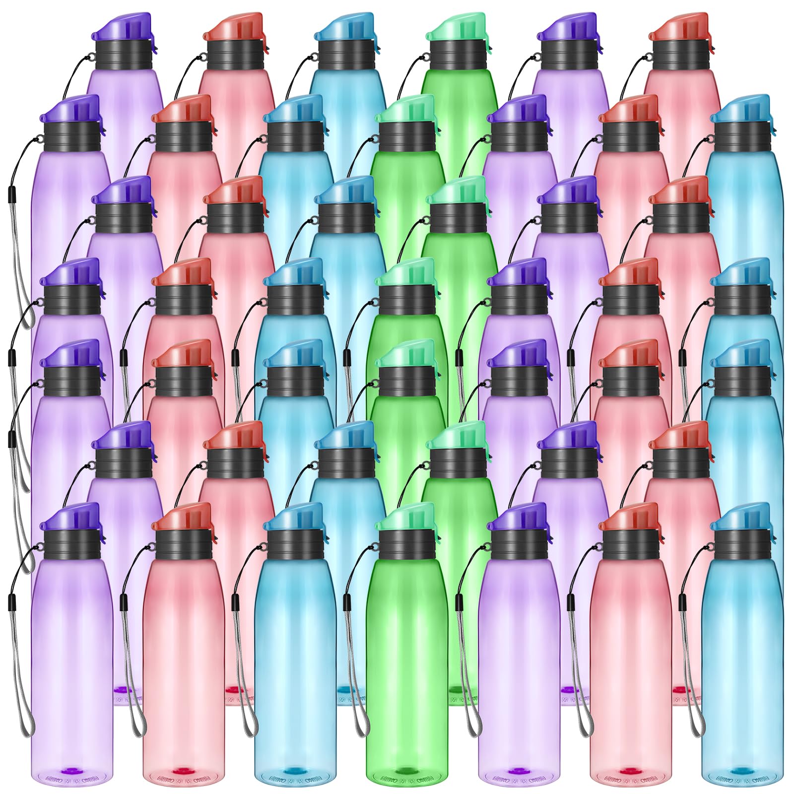 Uiifan front view of 50-pack bottles showing bright colors and quantity benefit