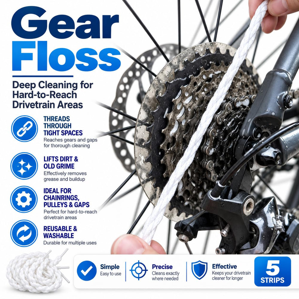 Ultrafashs kit in use on bike chain demonstrating deep cleaning action