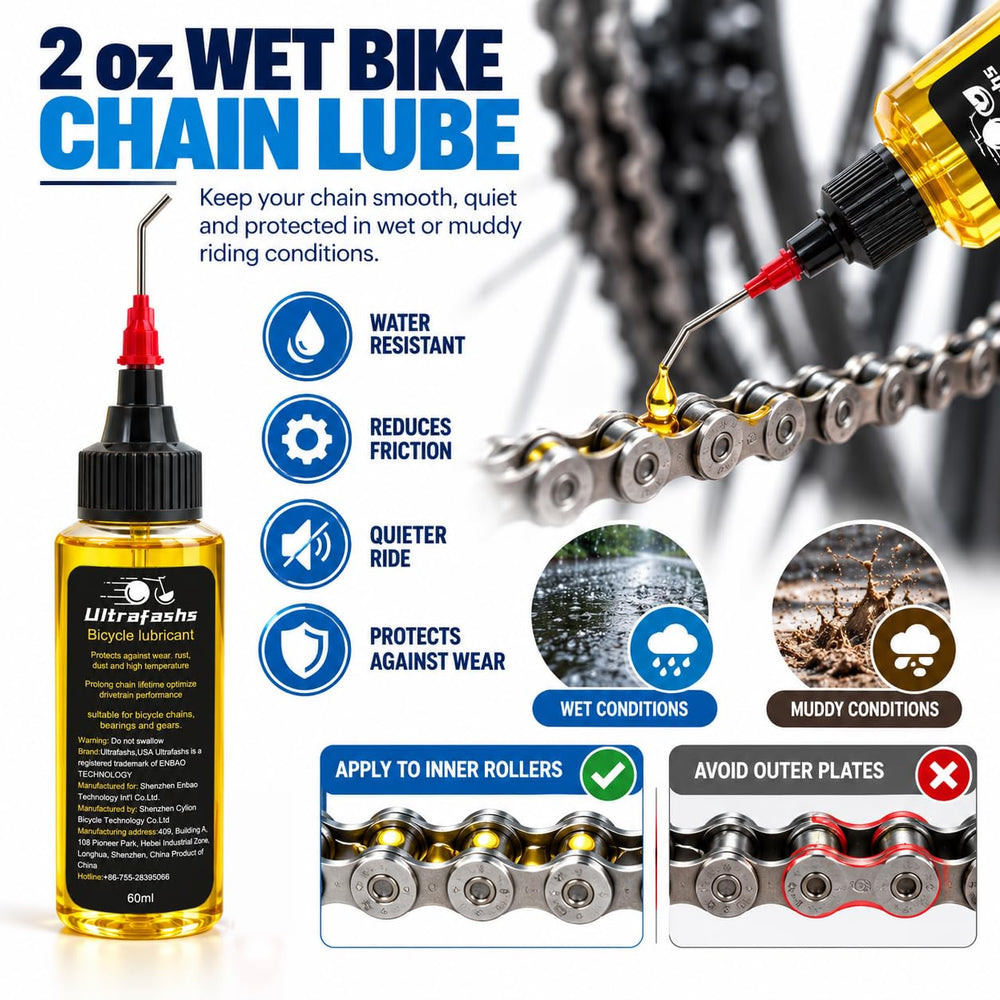 Ultrafashs wet lube precision tip ready to apply, ensuring accurate drops