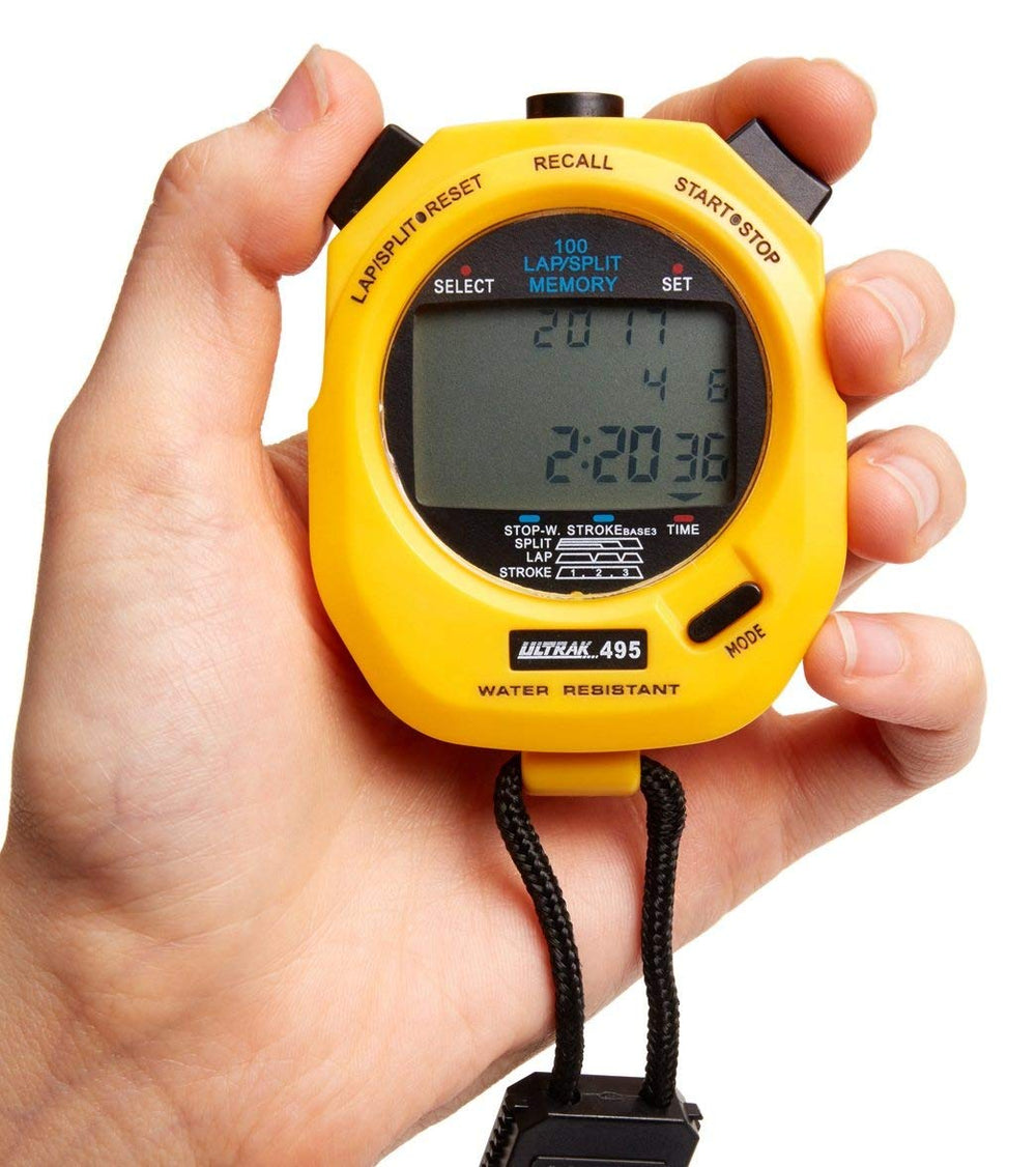 Ultrak close-up of yellow textured case highlighting water-resistant seal