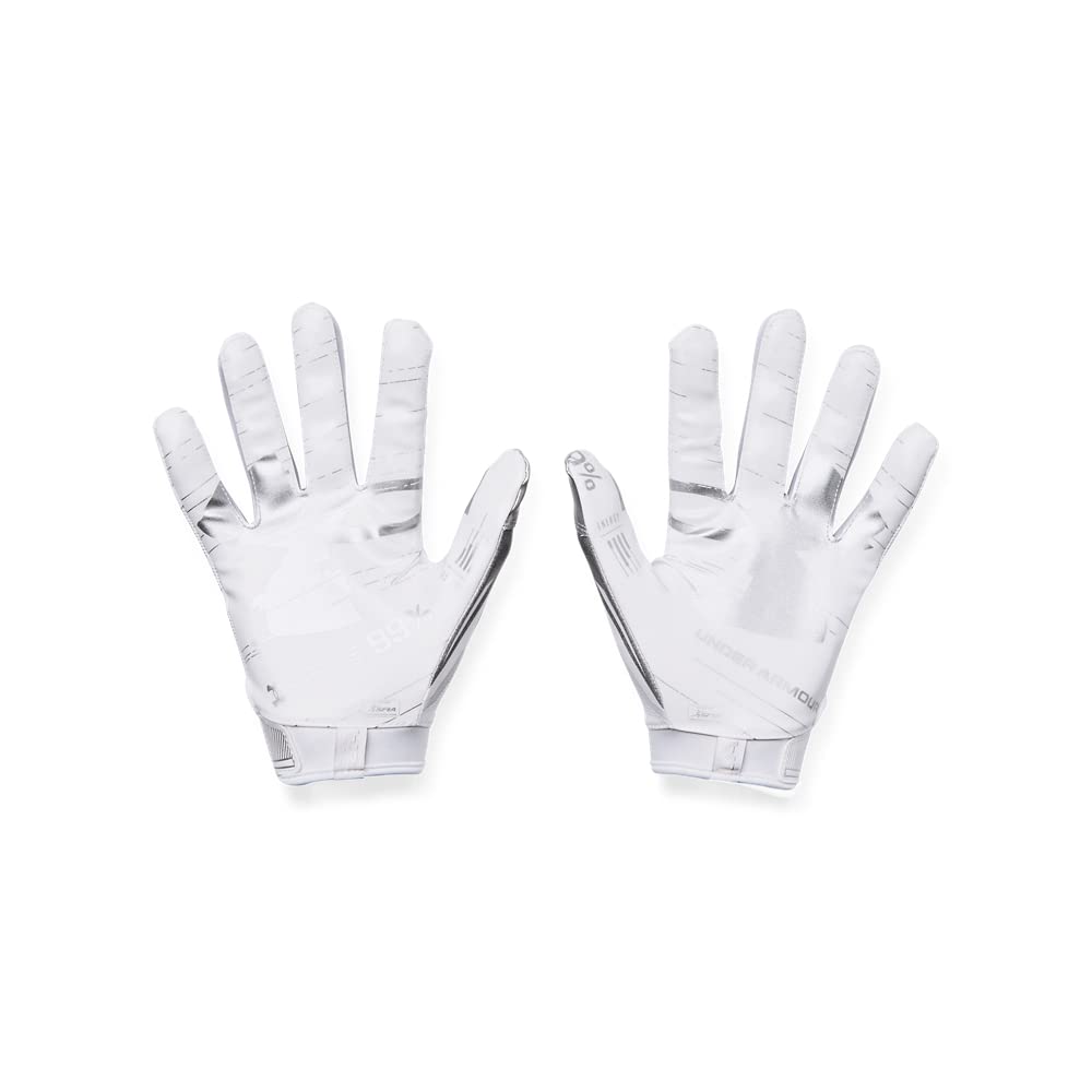 Under Armour F8 textured backhand close-up showing breathable durable support