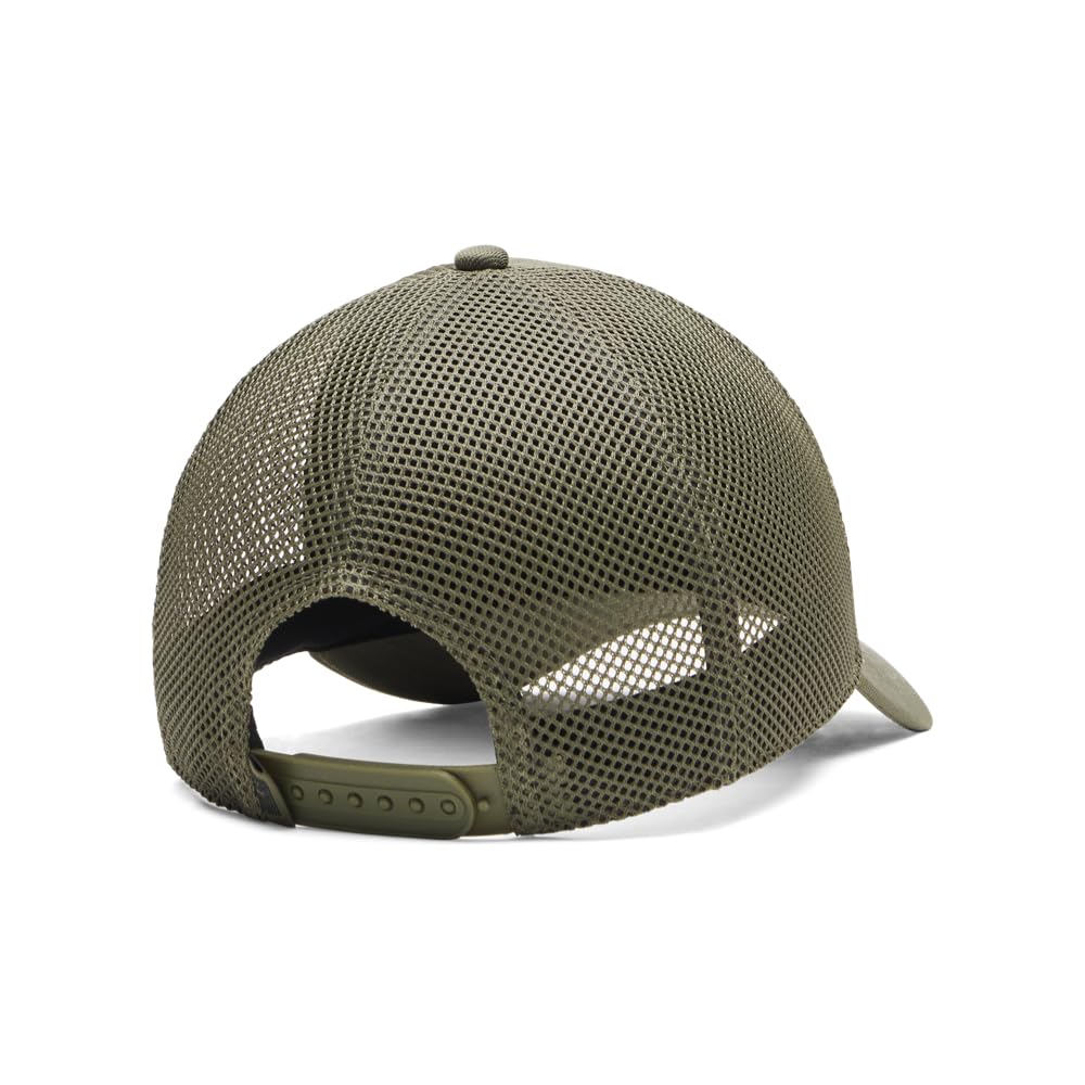 Under Armour hat mesh side close-up highlighting ventilation and breathable comfort