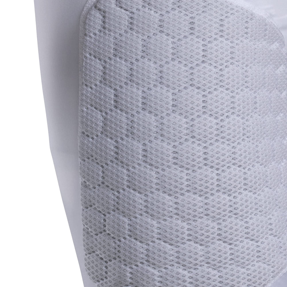 Under Armour girdle worn by youth player in motion showing secure coverage