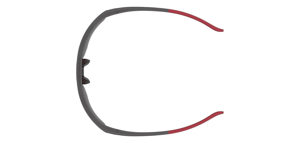 Under Armour lens showing oleophobic coating to resist fingerprints and maintain clarity