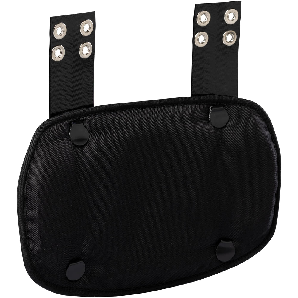 Under Armour included mounting hardware detail for secure shoulder-pad attachment