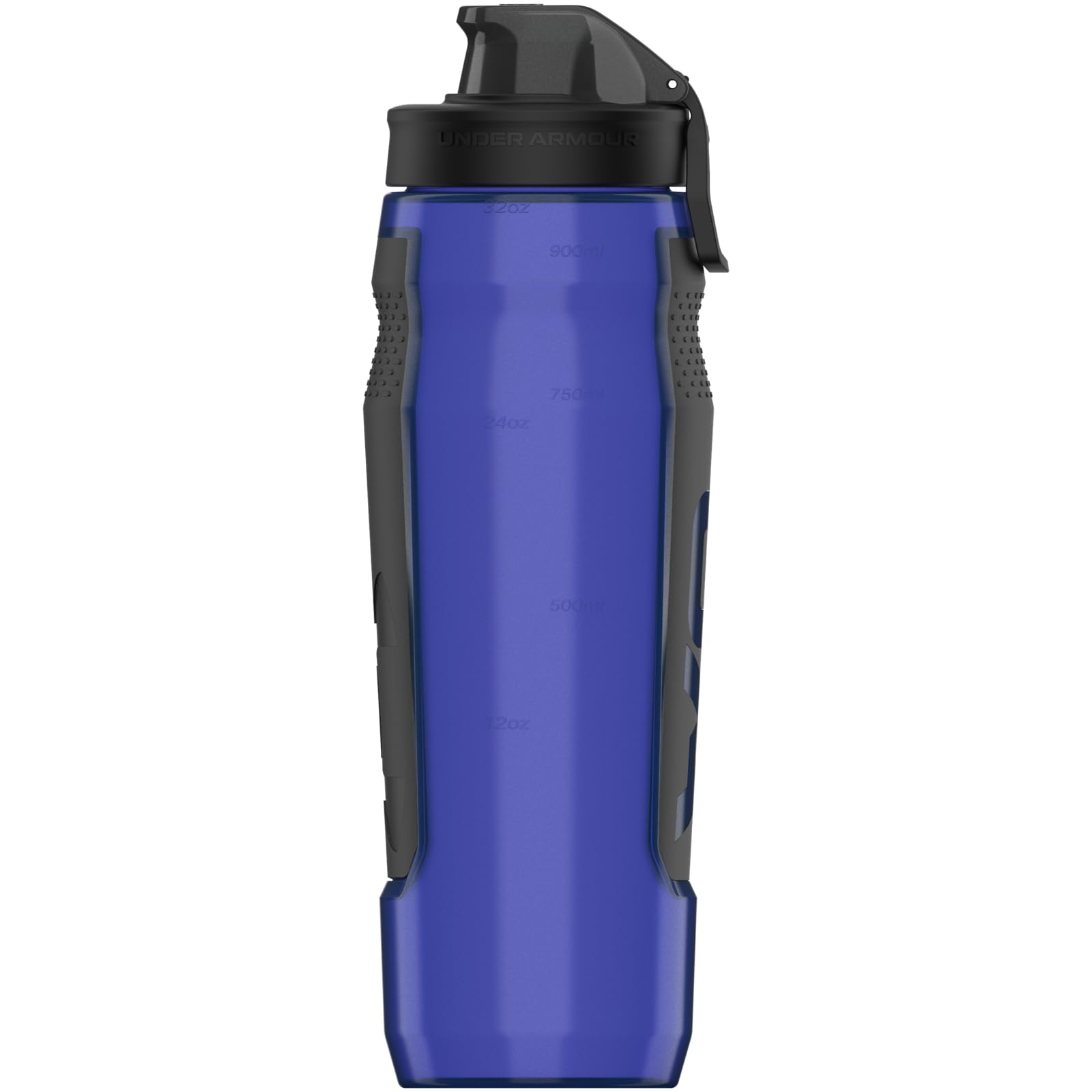 Under Armour close-up of quick-shot spout keeping nozzle clean and leak-resistant