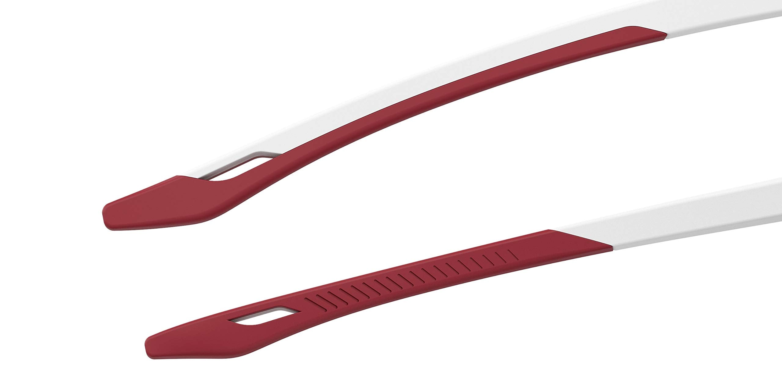 Under Armour size comparison with ruler showing 99mm lens and 120mm temple