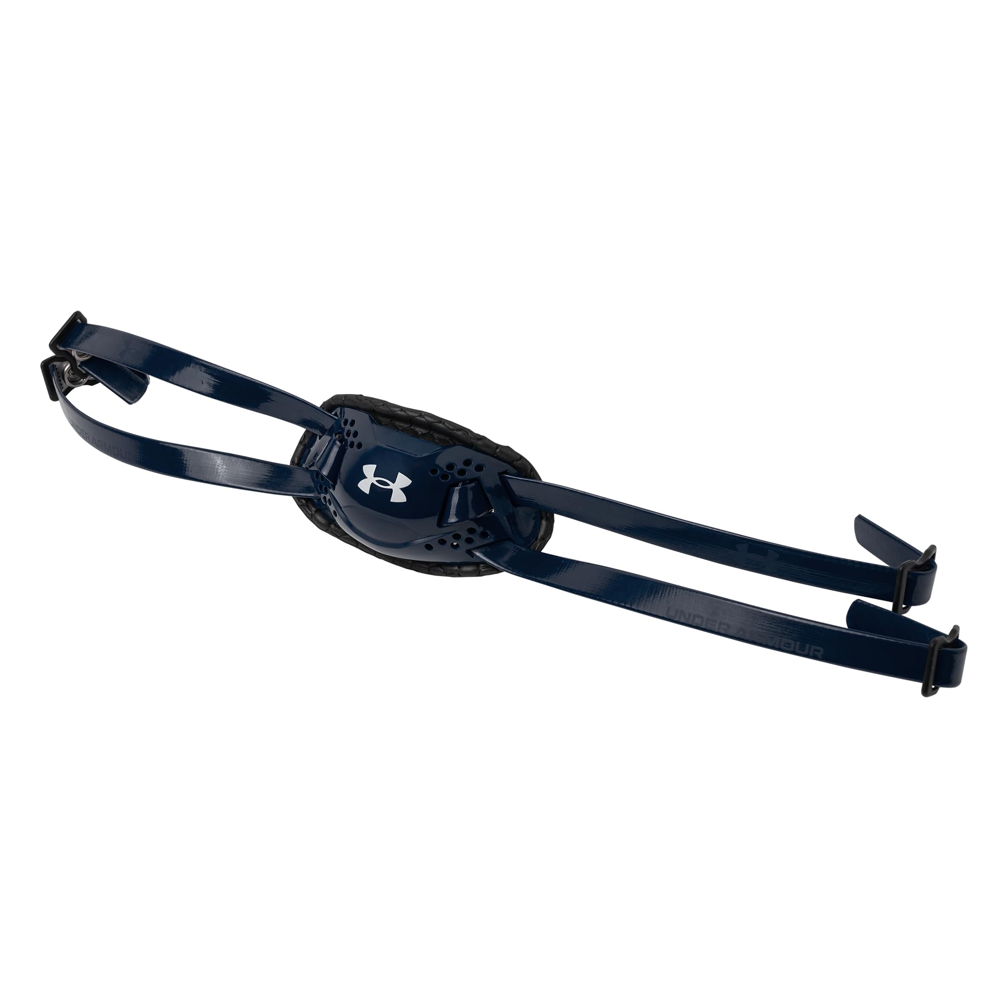 Under Armour spotlight chin strap EVA liner close-up highlighting cushioned comfort
