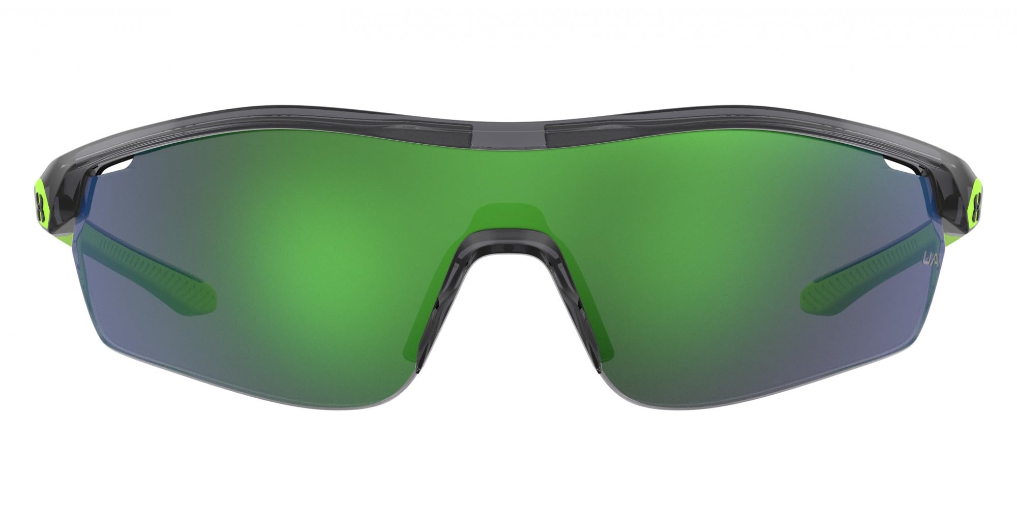 Under Armour UA 7001/S close-up of mirrored lens coating for clearer vision