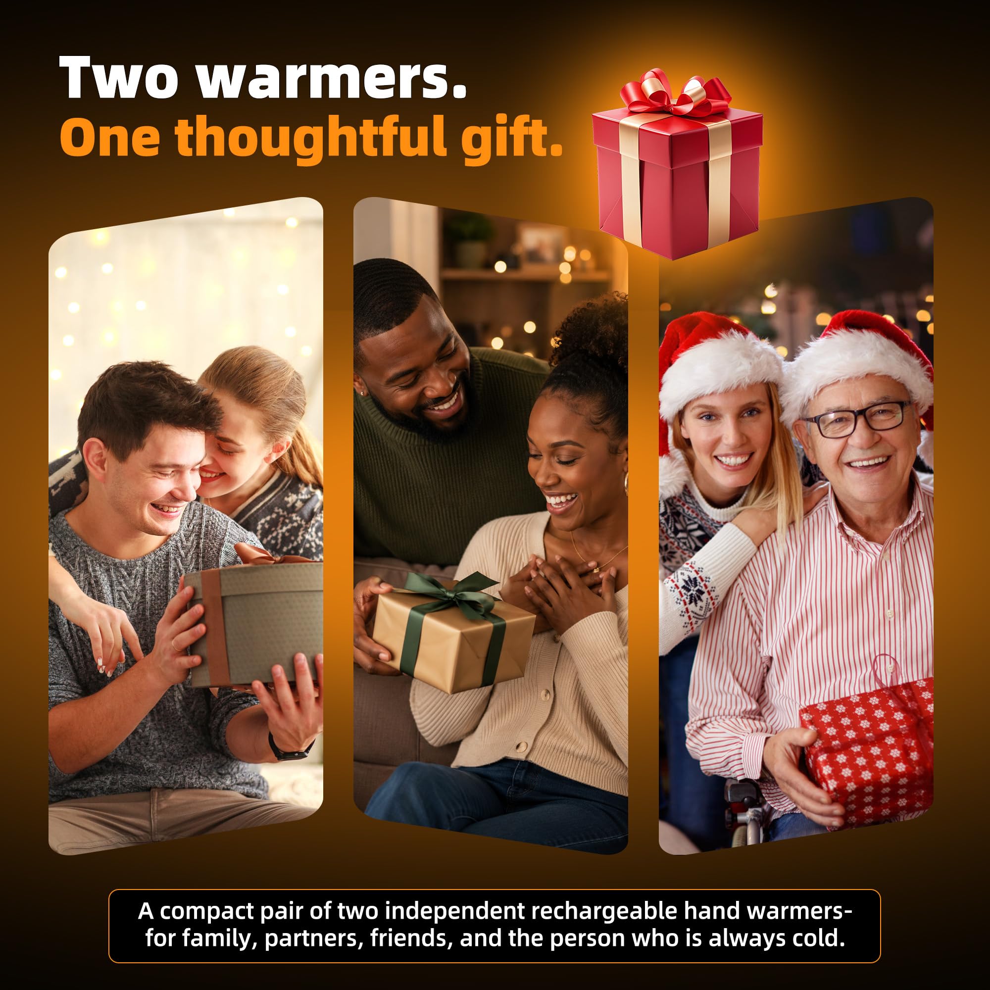 UNEEDTOO hand holding warmer inside jacket for instant portable warmth