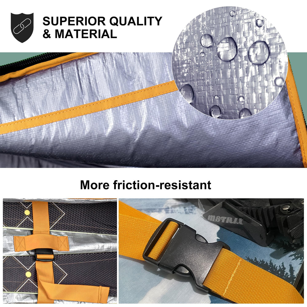 Unigear padded shoulder strap and handles for comfortable carrying