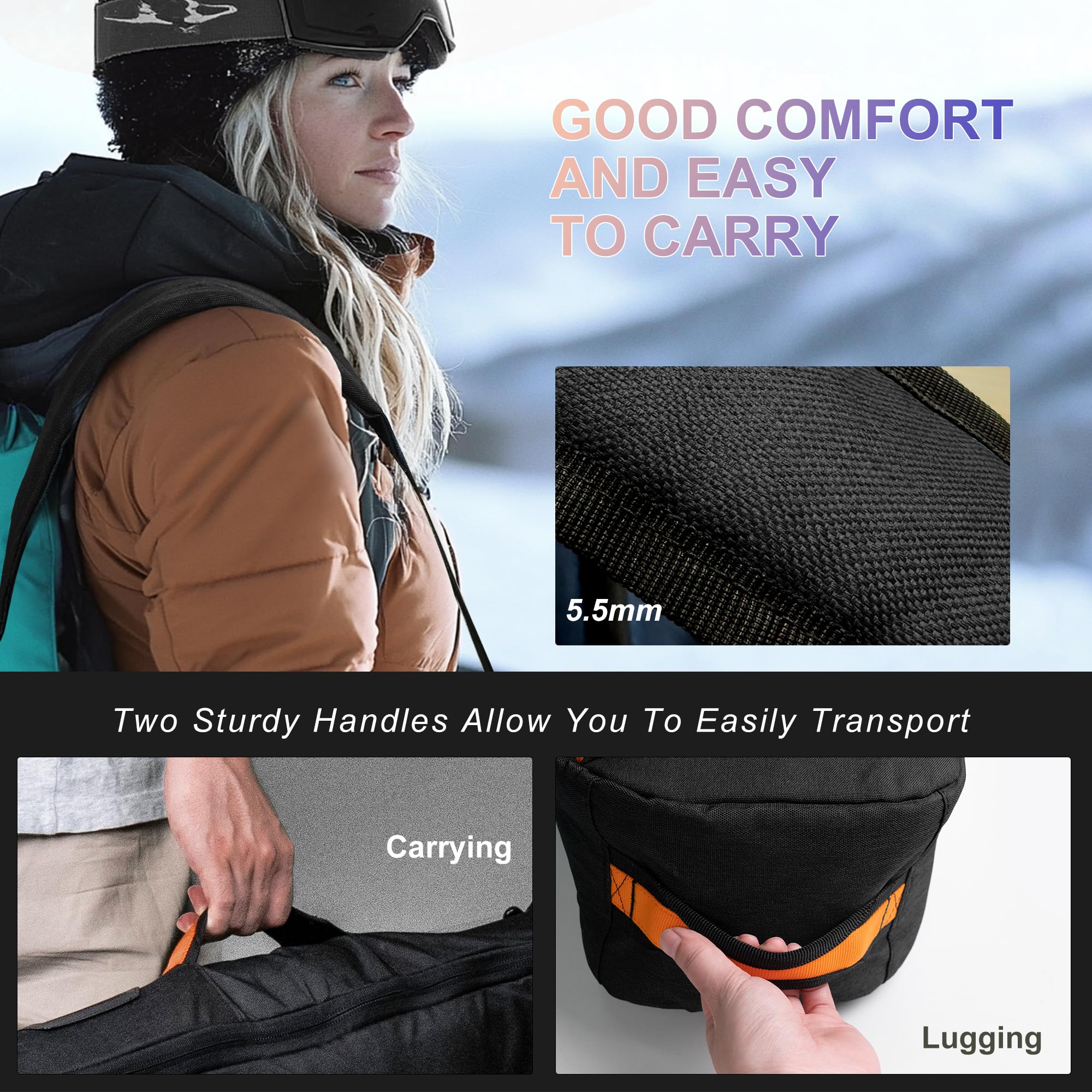 Unigear close-up of EPE foam padding showing impact protection and cushioning