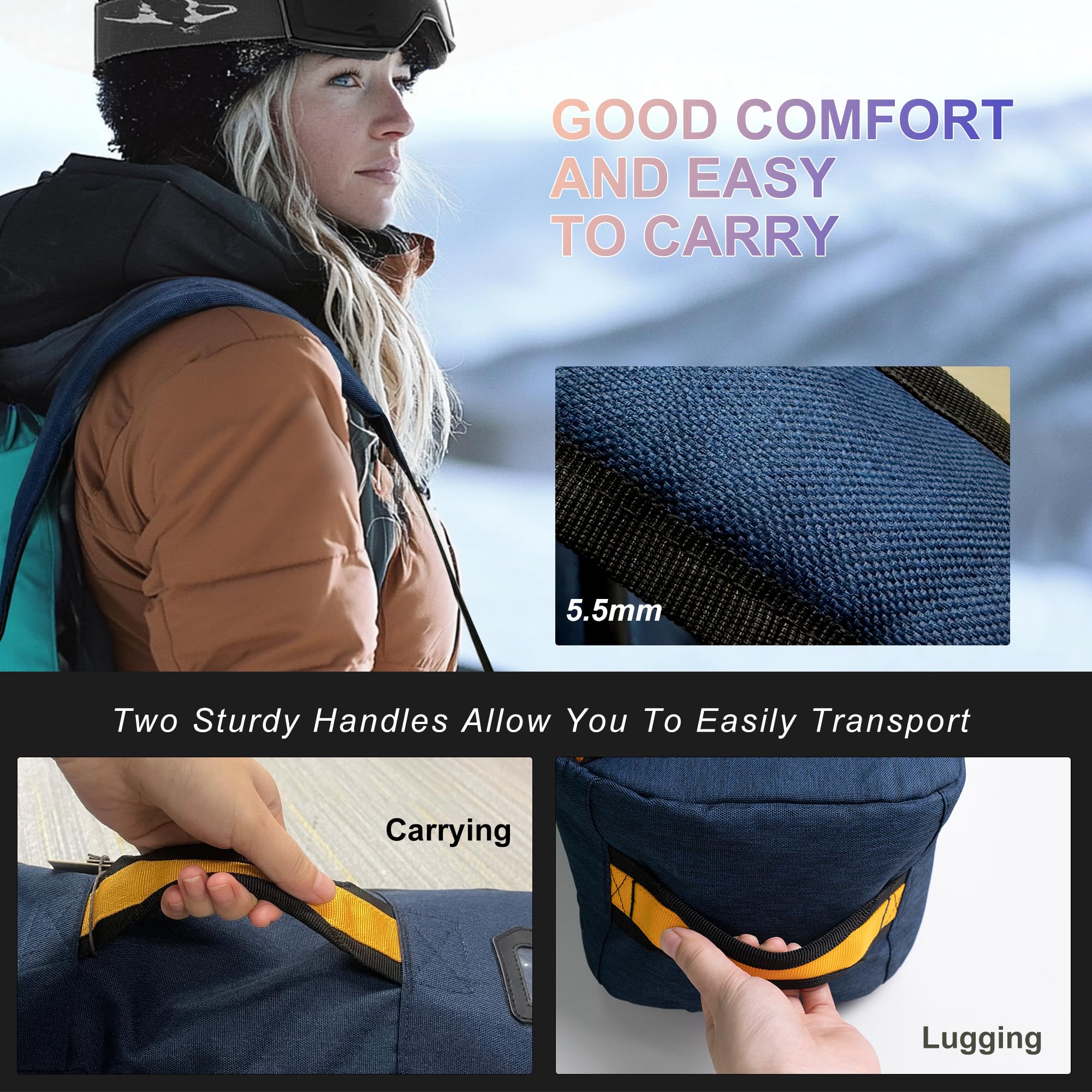 Unigear open accessory pocket holding gloves and keys for organized travel