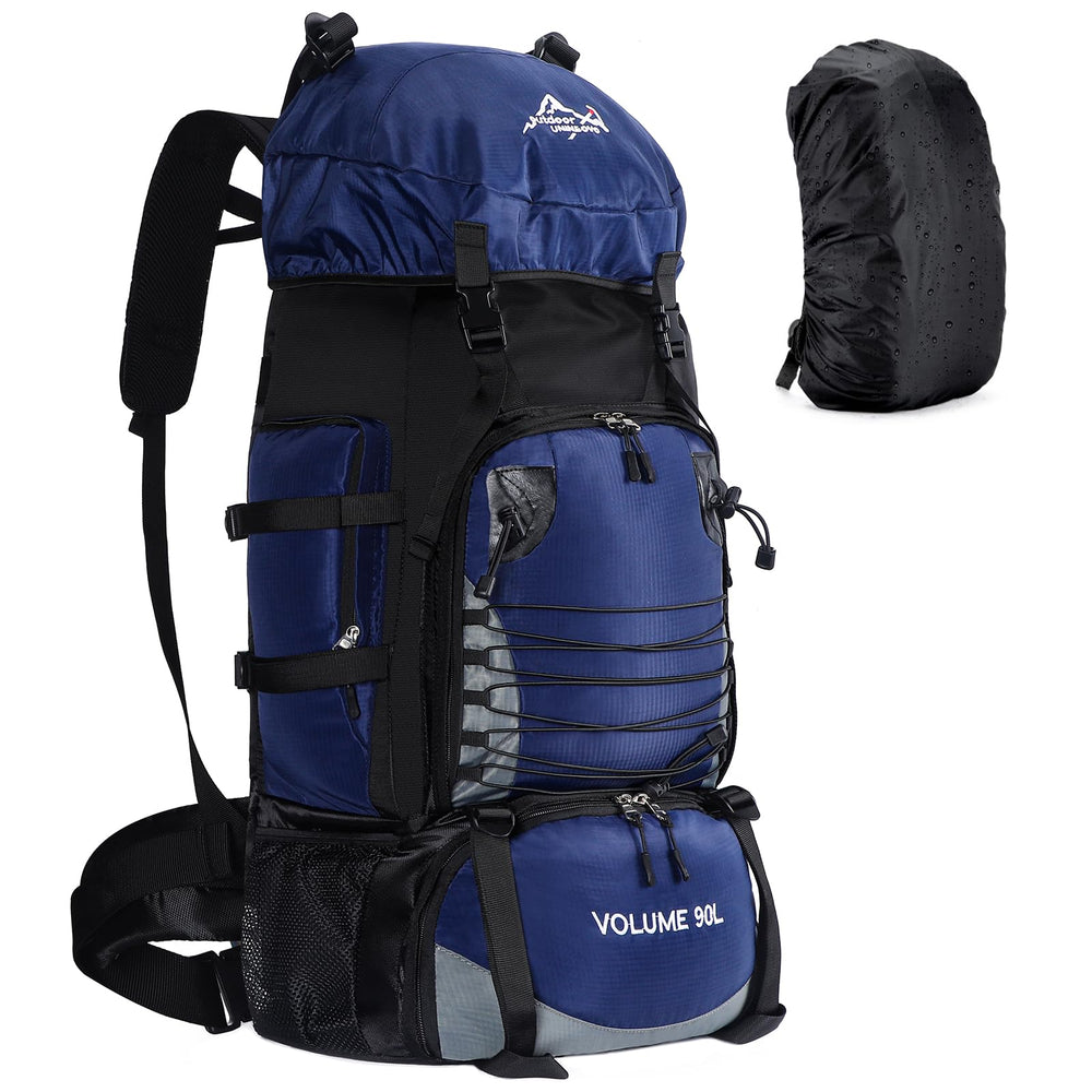 Unineovo front view showing full pack and balanced load for longer trips