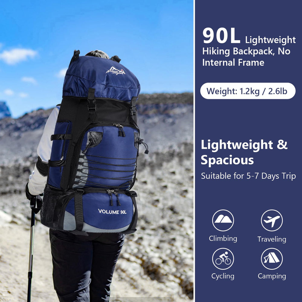 Unineovo side profile highlighting straps and attachment points for gear