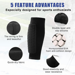 UNOSHOW close-up of honeycomb impact pad illustrating shock dispersion
