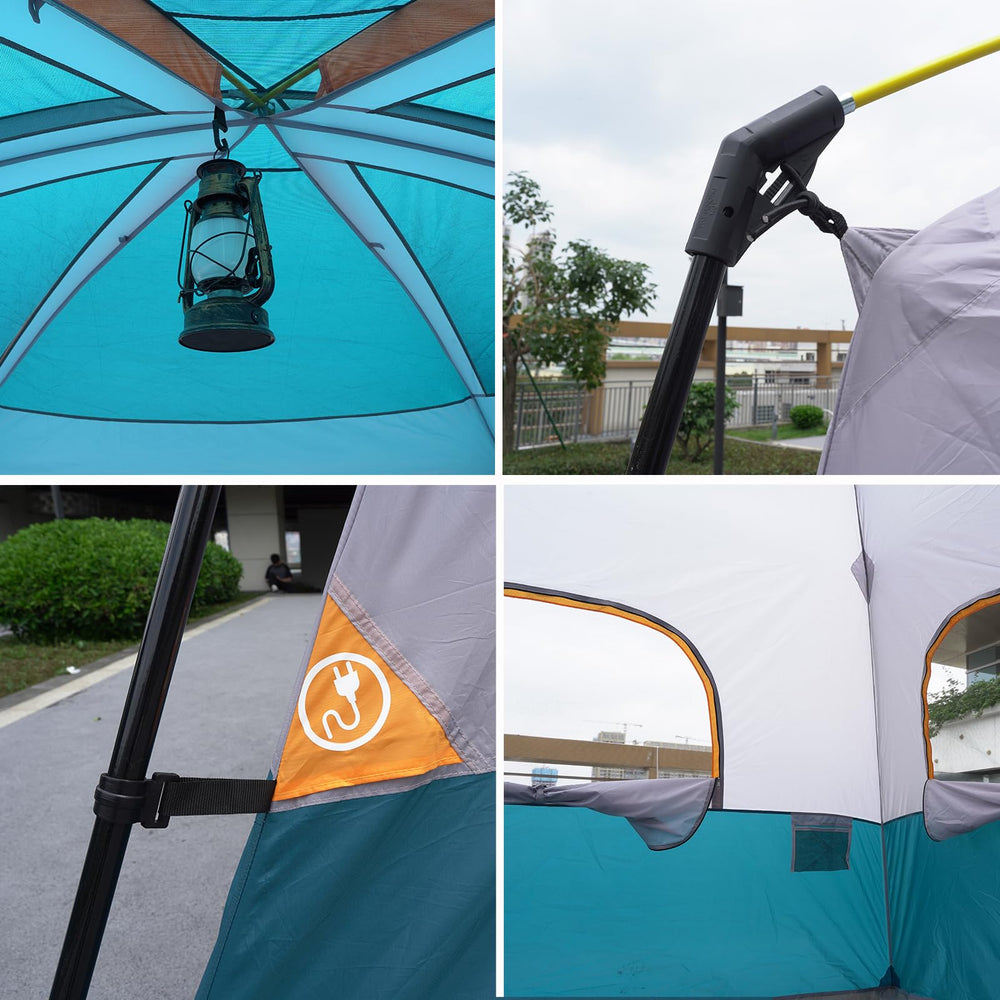 unp rainfly covering top demonstrating water resistance and protection