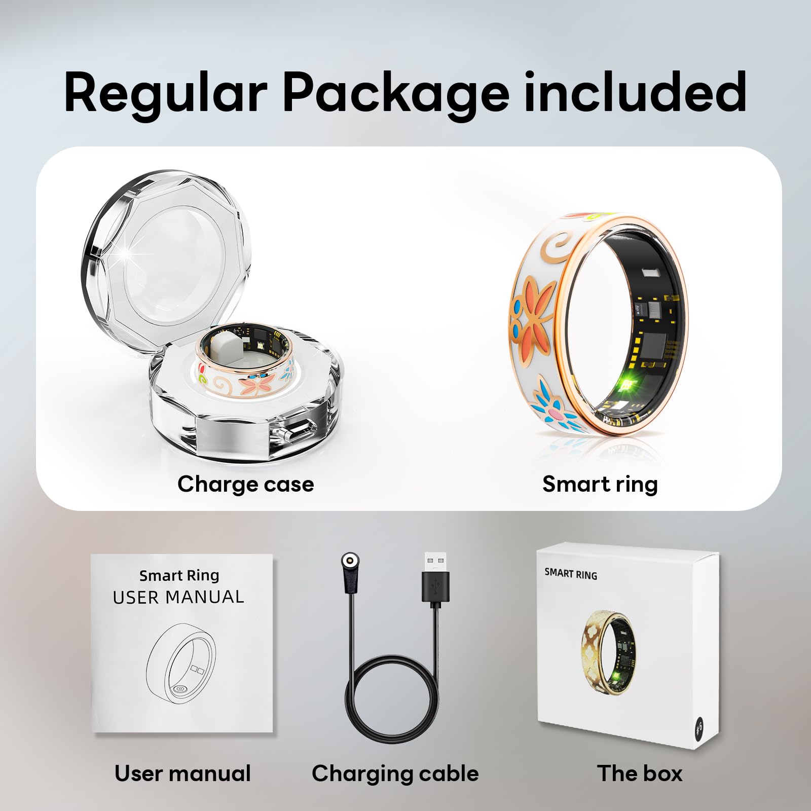 UouNeaCo ring at pool edge showing IP68 waterproof convenience