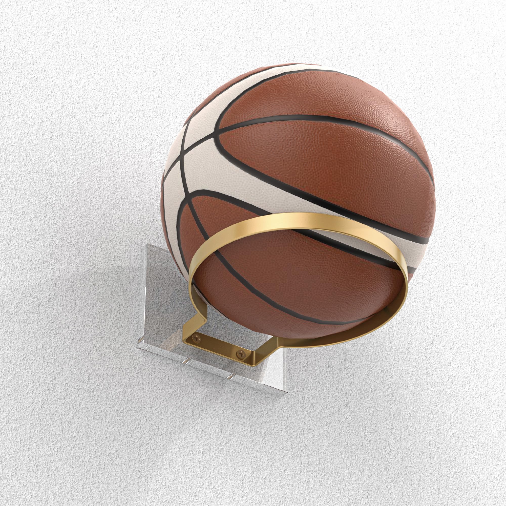 UoYeet close-up of clear acrylic base highlighting stable support and discreet look