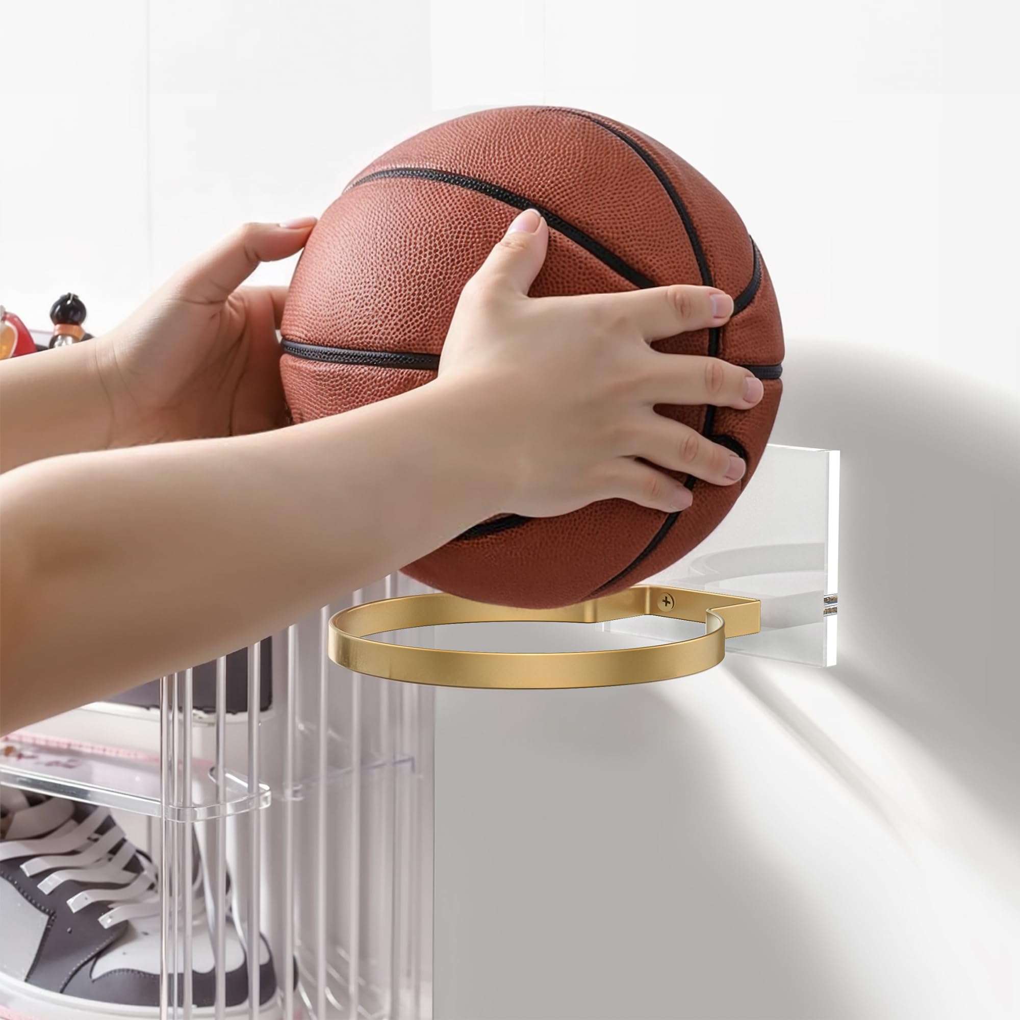UoYeet mounted in garage demonstrating organized storage and easy access