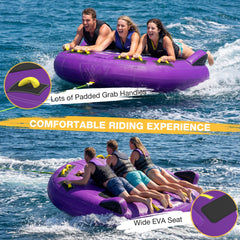 UPHYB rear inflatable bolster profile providing rider centering benefit