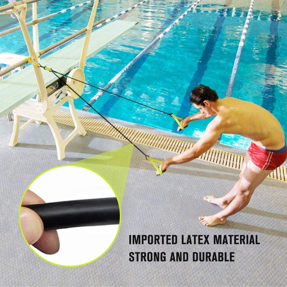 Upneargo trainer in use with athlete practicing stroke sequence to build endurance