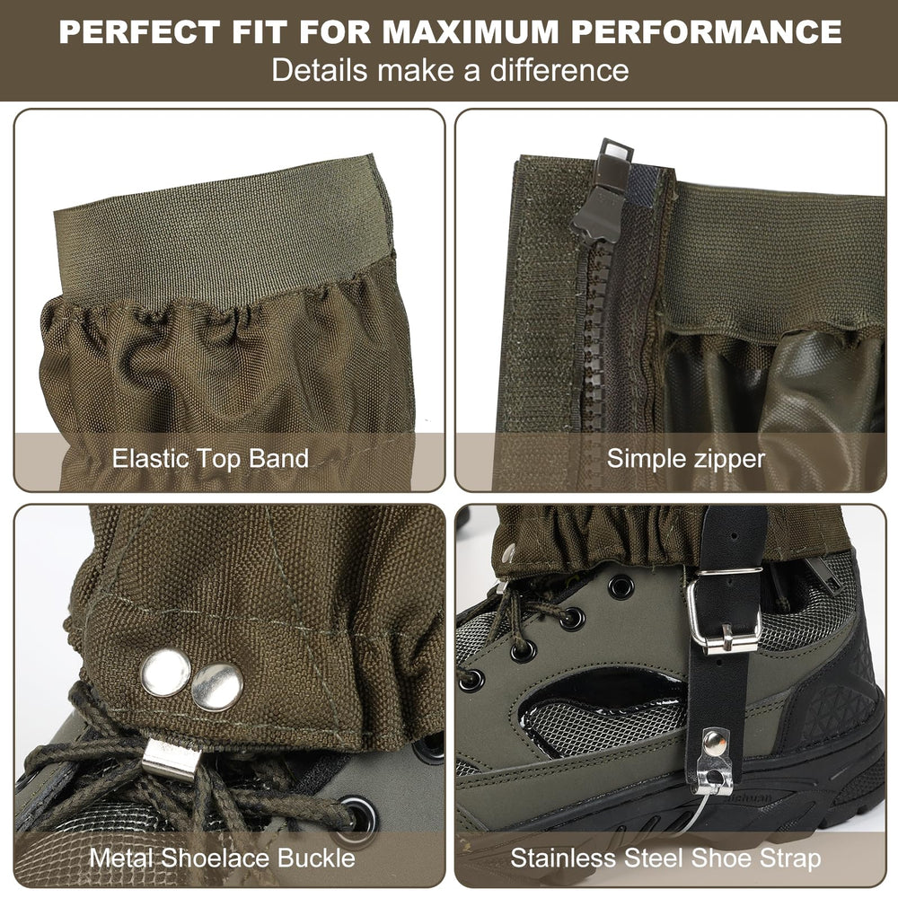 Uponauot underfoot steel clip image showing durable under-boot fastening