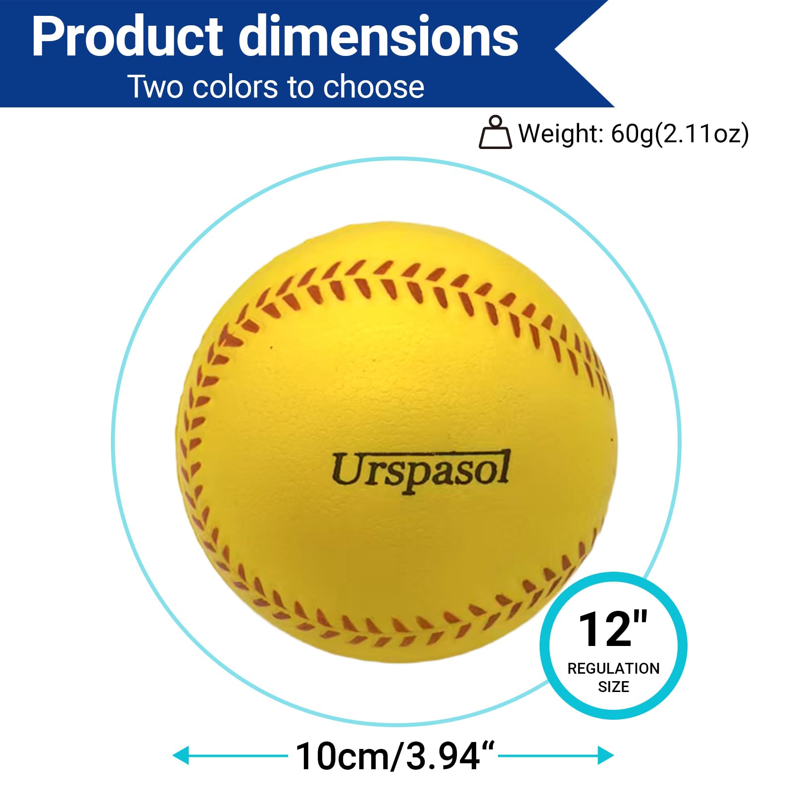 Urspasol foam texture close-up highlighting soft PU surface for gentle catches