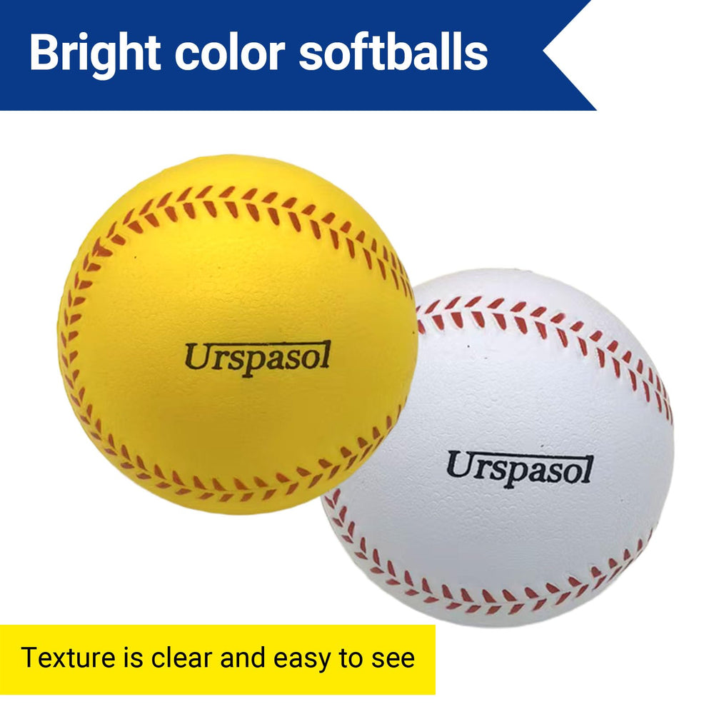 Urspasol mesh bag filled with softballs for tidy transport and ventilation