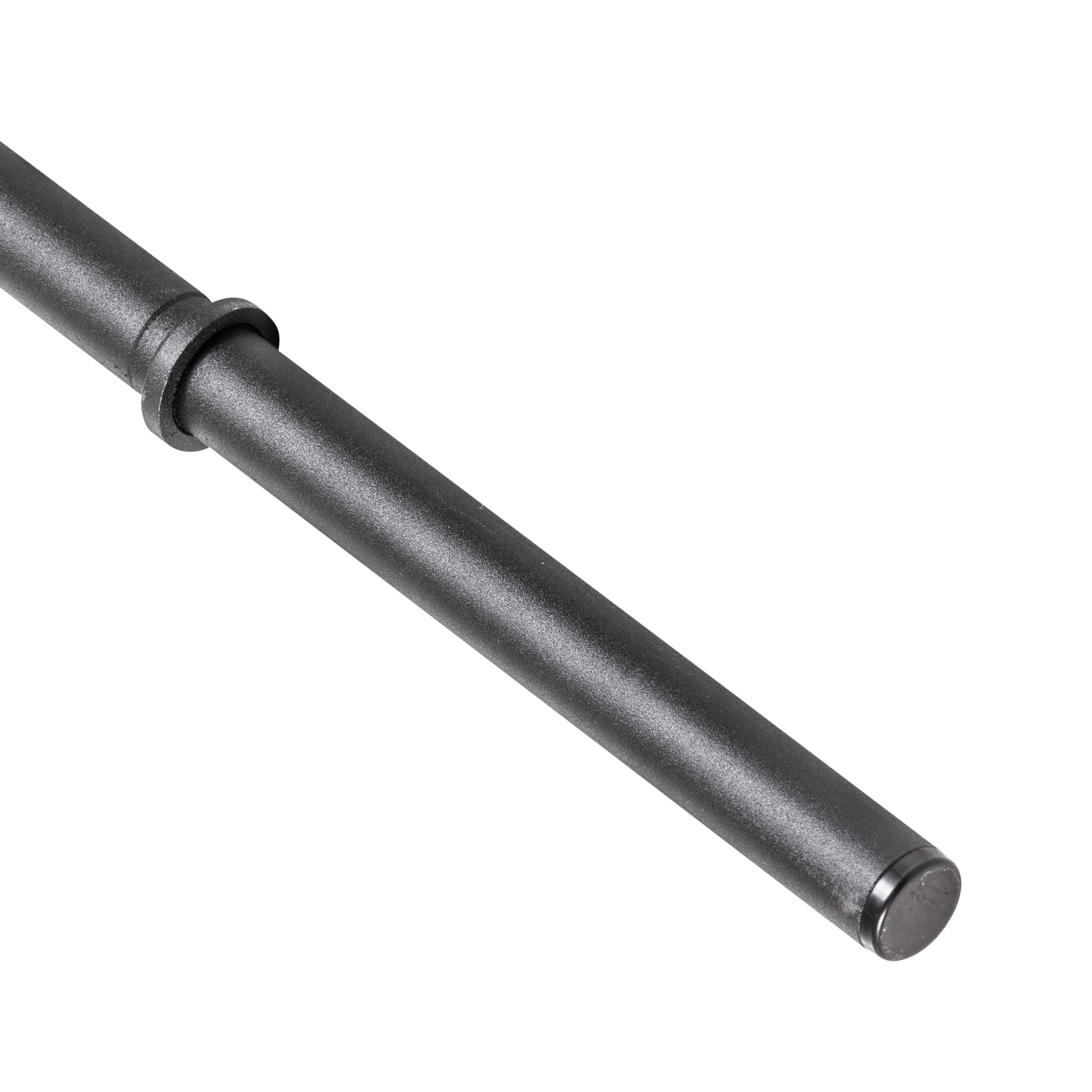 US Weight barbell in a home gym setting illustrating small-space strength training