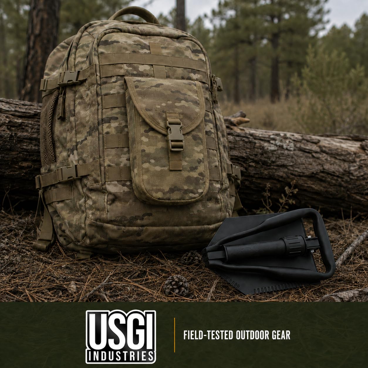 USGI Industries black anti-reflective finish highlighting corrosion resistance benefit