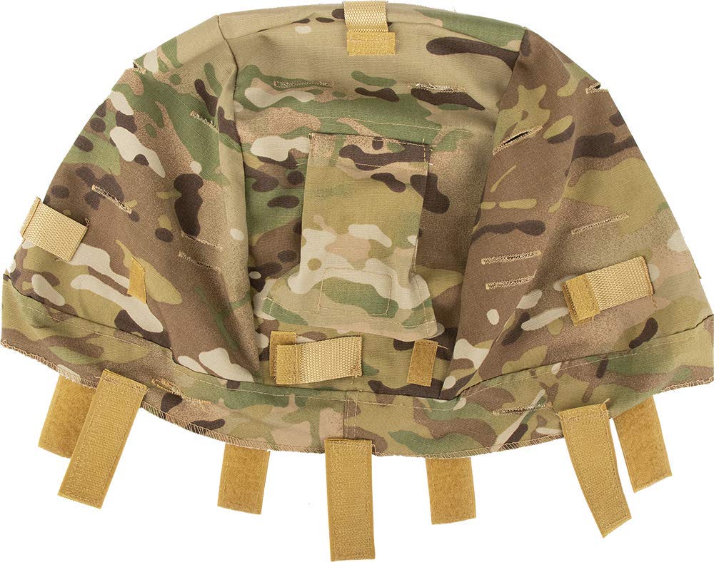 USGI Industries sewn buttonhole detail ensuring proper helmet attachment